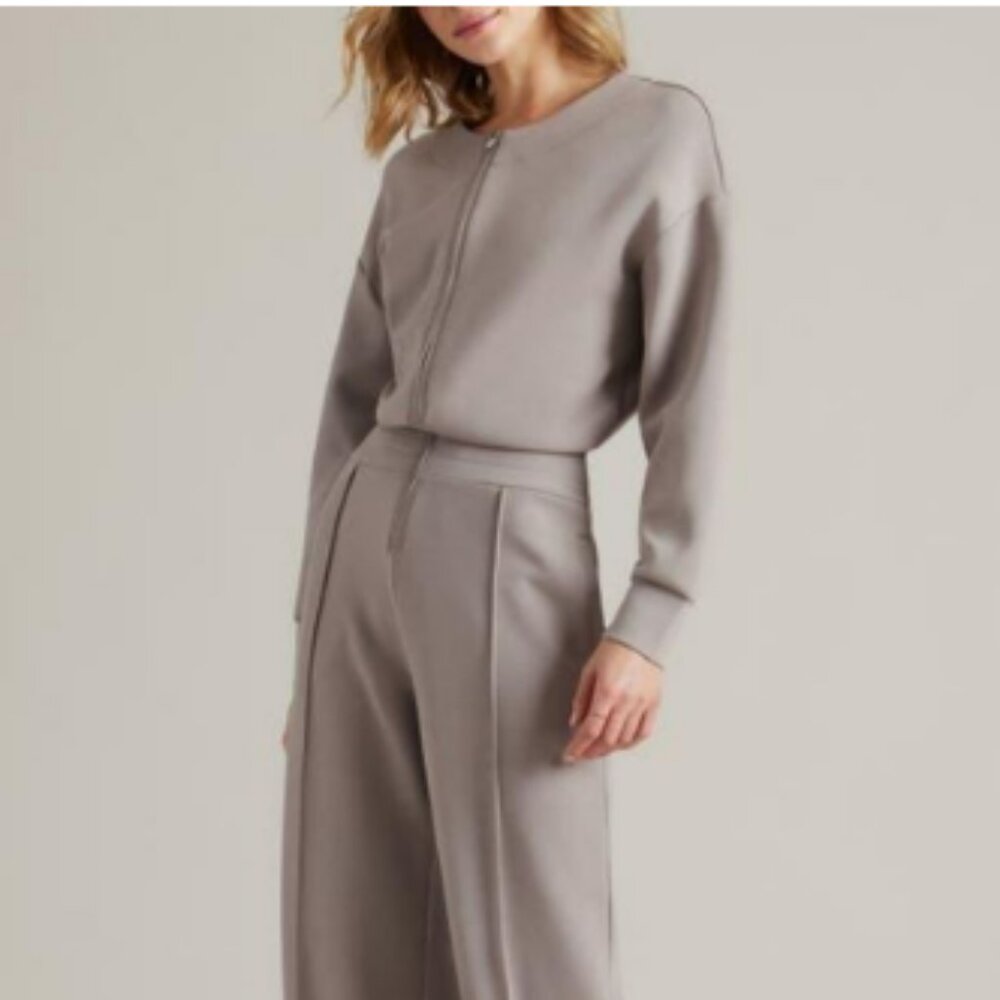 RHONE DreamGlow Wide Leg Jumpsuit Size Medium or Small Taupe Mist